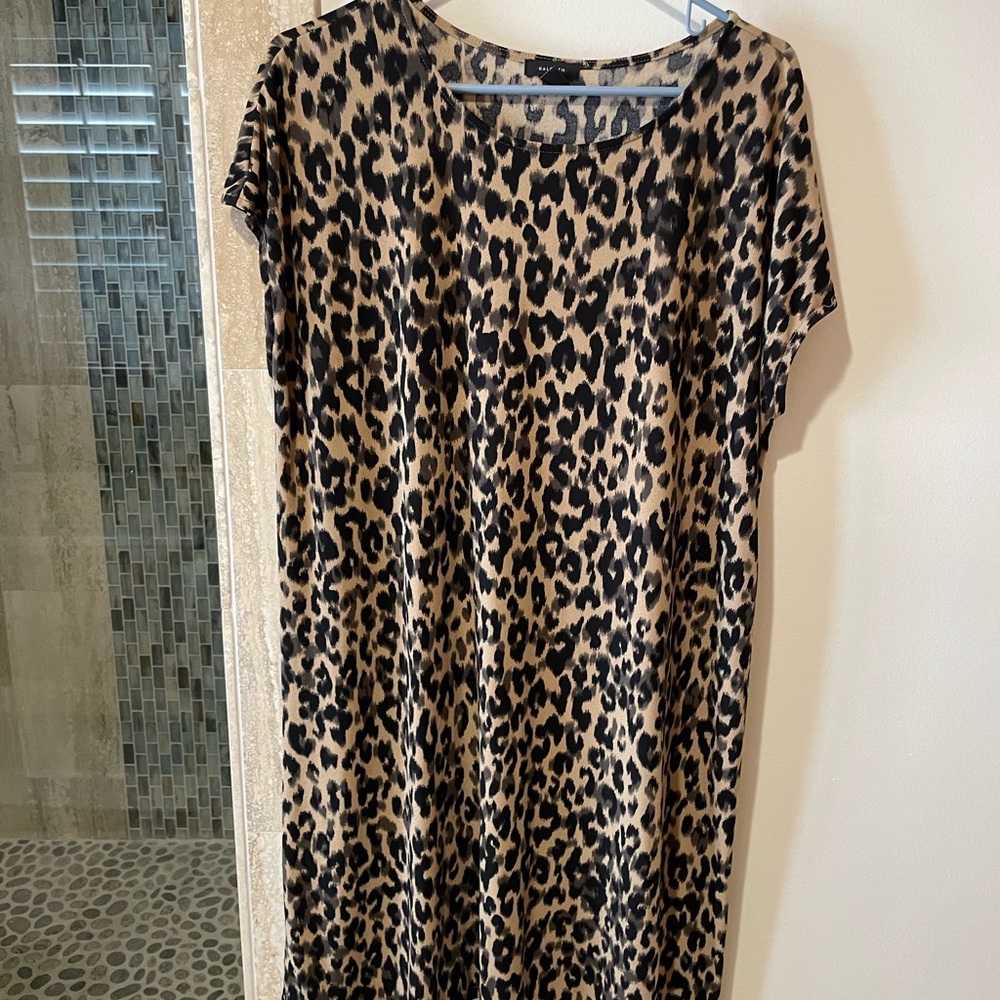 Halogen leopard dress